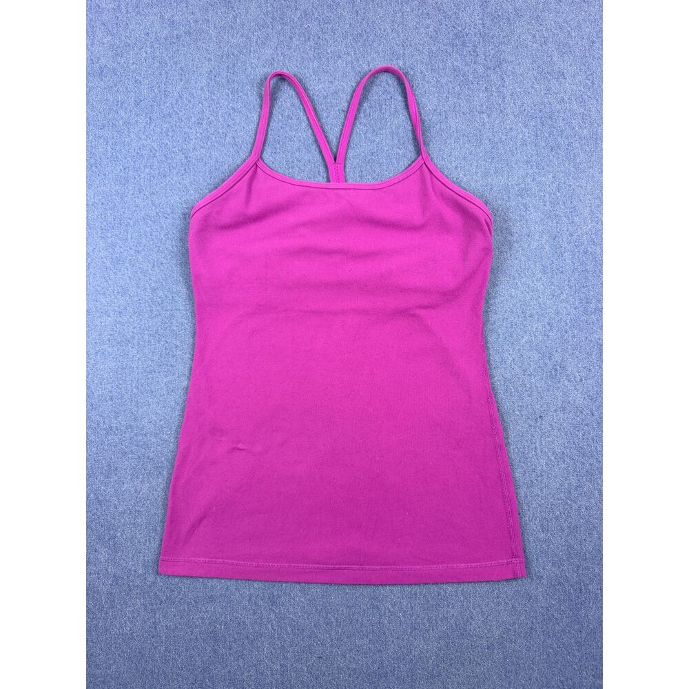 Lululemon Women’s Size 6 Purple Pink Racerback Athletic Tank Top Yoga